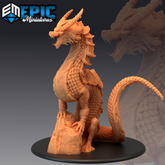 Legendary Lung Dragon - The Printable Dragon